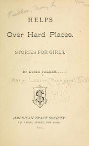 Cover of: Helps over hard places by Lynde Palmer
