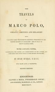 Cover of: The travels of Marco Polo by Marco Polo