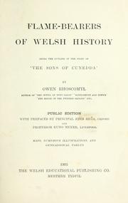 Cover of: Flame-bearers of Welsh history by Owen Rhoscomyl