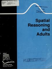 Cover of: Spatial reasoning and adults