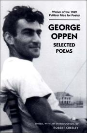 Cover of: Selected Poems by George Oppen