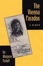 Cover of: The Vienna paradox by Marjorie Perloff