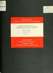 Cover of: Growth participation units: a proposal for a new long-term financial instrument for developing countries