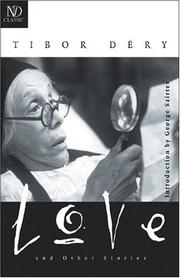 Cover of: Love and Other Stories | Tibor Dery
