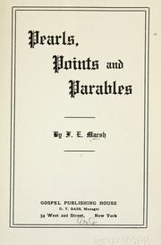 Cover of: Pearls, points and parables