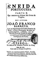 Cover of: Eneida portugueza by Publius Vergilius Maro