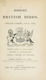 Cover of: A history of British birds by William Yarrell