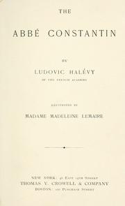 Cover of: The Abbé Constantin by Ludovic Halévy