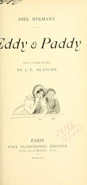 Cover of: Eddy et Paddy.: Illus. de J.E. Blanche.