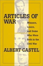 Cover of: Articles of war by Albert E. Castel