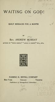 Cover of: Andrew Murray