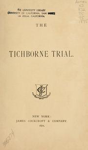 Cover of: The Tichborne trial