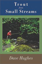 Cover of: Trout from Small Streams