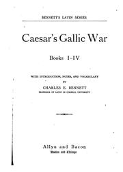 Cover of: Caesars̓ Gallic War by Gaius Julius Caesar