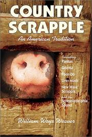 Cover of: Country Scrapple by William Woys Weaver