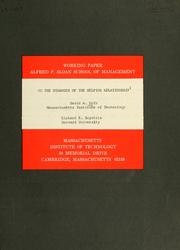Cover of: On the dynamics of the helping relationship