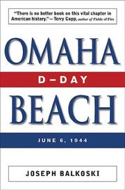 Omaha Beach by Joseph Balkoski
