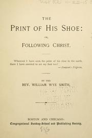 Cover of: print of His shoe; or, Following Christ ...