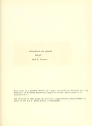 cover of Speculation and hedging