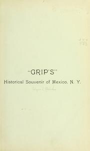 Cover of: "Grip's" historical souvenir of Mexico, N.Y.