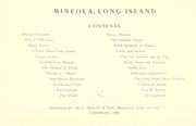 Cover of: Mineola, Long Island ... | 