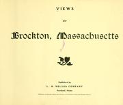 Cover of: Views of Brockton, Massachusetts.