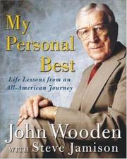 Cover of: My Personal Best  by John Wooden, Steve Jamison