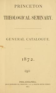 Cover of: General catalogue