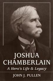 Cover of: Joshua Chamberlain: a hero's life and legacy