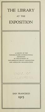 Cover of: The Library at the exposition