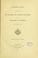 Cover of: Exercises in clebrating the two hundred and fiftieth anniversary of the settlement of Cambridge