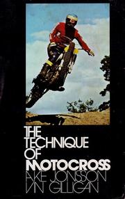 The Technique Of Motocross 1974 Edition Open Library