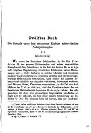 Cover of: Geschichte der Botanik: Studien