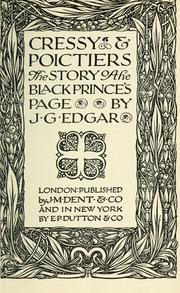 Cover of: Cressey & Poictiers by John G. Edgar