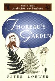 Cover of: Thoreau's garden by H. Peter Loewer