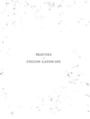 Cover of: Beauties of English Landscape
