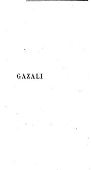 Cover of: Gazali