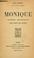 Cover of: Monique.