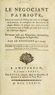Cover of: Le négociant patroite by François Bedos de Celles