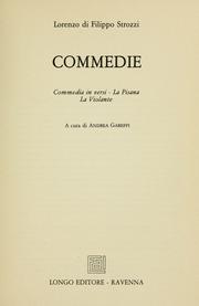 Cover of: Commedie cura di Andrea Gareffi.