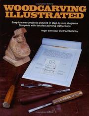 Cover of: Woodcarving illustrated by Schroeder, Roger