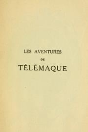 Cover of: Les aventures de Télémaque by François de Salignac de La Mothe-Fénelon