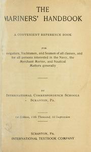 Cover of: The mariners' handbook by International Correspondence Schools