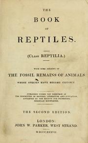 Cover of: The Book of reptiles | 