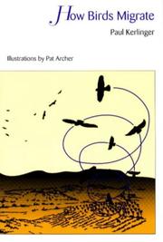 Cover of: How birds migrate