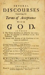 Cover of: Several discourses concerning the terms of acceptance with God ...