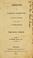 Cover of: Sermons on various subjects (now first collected)