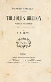 Cover of: Bepred Breizad =: Toujours Breton : poies bretonnes, avec traduction franse en regard