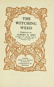 Cover of: The witching weed by Albert Edward Sims