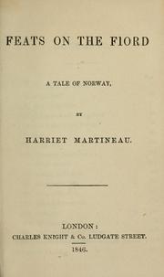 Cover of: Feats on the fiord. by Harriet Martineau